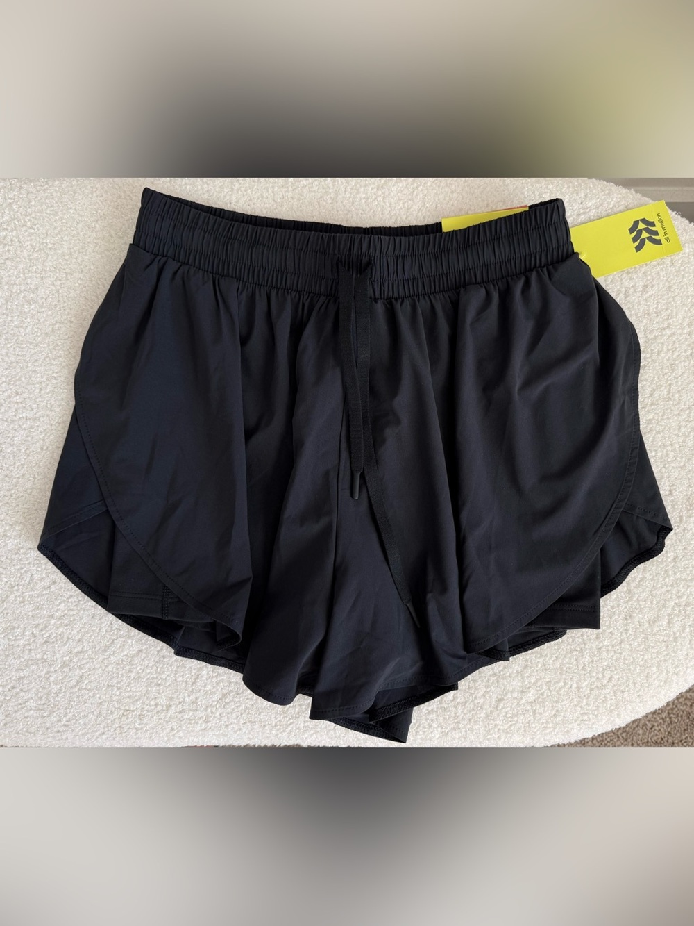 All in Motion Black Running Shorts